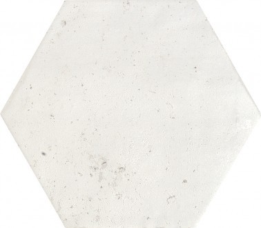 Carrelage Effet Ciment Blanc Hexagone 13,9x16 R10 Bombus InstaHouse MARS CARMEN