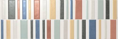 Carrelage effet ciment pâte blanche, multicolore format 25 x 75 Collection Esper chez InstaHouse.fr