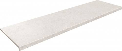 Carrelage Sol Effet Ciment Blanc R11 33x120 Nez de marche Zen InstaHouse WABI SABI APE