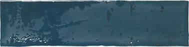 faïence mur intérieur effet métallique aspect usé 7,5 x 30 couleur bleu collection Nirvana InstaHouse  Carmen Grunge