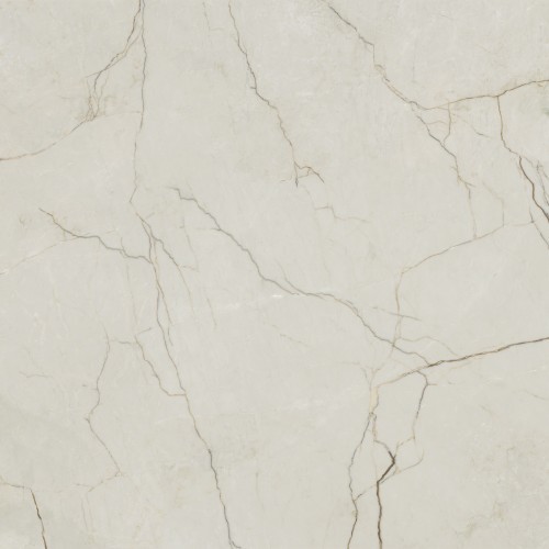 InstaHouse Chambord carrelage carré beige veiné effet marbre 120 x 120 email poli brillant